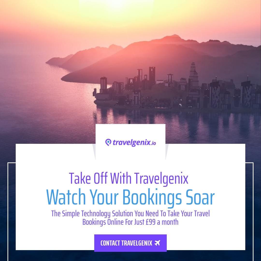 Open Your Travel Business Up To The World of Online Bookings

We offer the perfect technology solution for small and medium-sized travel agents and tour operators. 

#travel #traveltechnology #travelagents #touroperators #traveltechnews #travelbusiness #technology