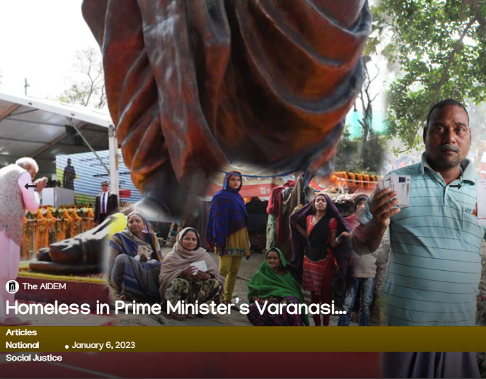 the_aidem's tweet photo. Ear to the Ground is a special feature by The AIDEM that reports on offbeat field reports on people’s lives and livelihood issues.

Read Now, Homeless in Prime Minister’s Varanasi... 
Link: https://t.co/GCid6FaJhH

#TheAIDEM
Reverse Media Swing. Over to you. https://t.co/20uuEtull9