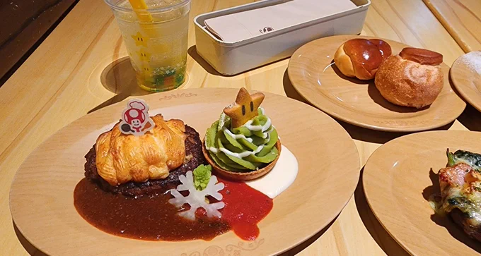 ニンテンドーワールドの冬限定メニューおいしかった 