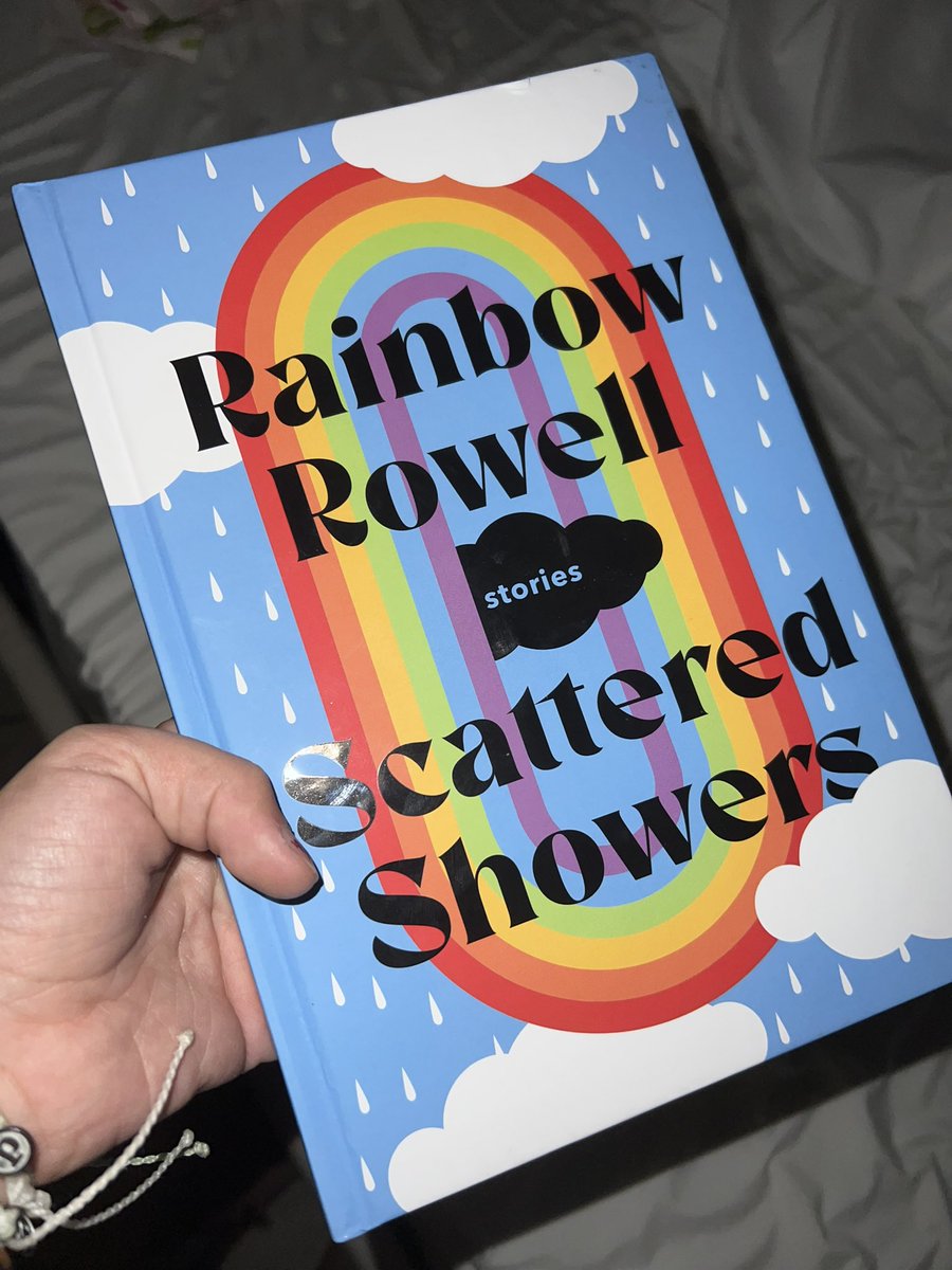 j_koneski's tweet photo. First book of the year and I picked a great one! I love @rainbowrowell works and am so excited to see what’s in store!! #scatteredshowers #rainbowrowell https://t.co/FF86Rz9ugL