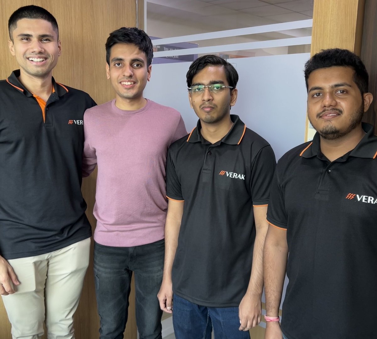 Day 0 crew ♥️Met Kunal for the 1st time after working together since August '20!