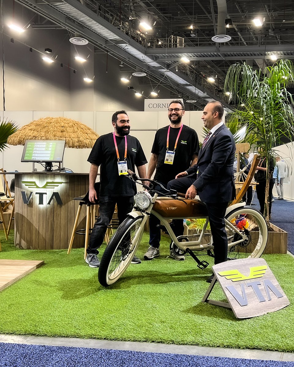 T.C. Sanayi ve Teknoloji Bakan Yardımcısı, Sayın Mehmet Fatih KAÇIR standımızı ziyaret etti. Bu ziyaretinden dolayı kendisine teşekkür ediyoruz. <a href="/mfatihkacir/">Mehmet Fatih KACIR</a>
----------------
#voltamotor #CES #CES2023 #elektriklibisikelet #elektriklimotosiklet #electricbike #electricmotorcycle