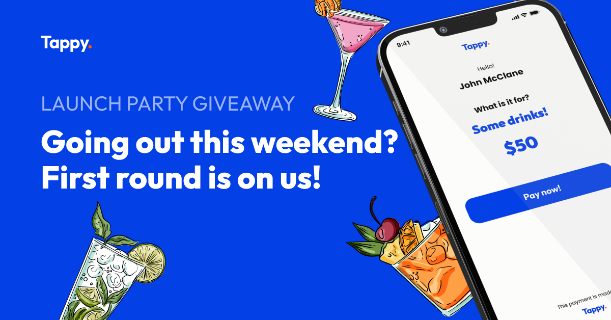 tappy_cc's tweet image. LAUNCH PARTY🎉! Going out this weekend? First round is on us! Tag your friends and we will pay 10 requests🤑!

- Create a Tappy for the first drinks on app.tappy.cc
- Post the Tappy URL &amp;amp; where you will be spending it in the comments
- Tag 3 friends
- Follow @tappy_cc