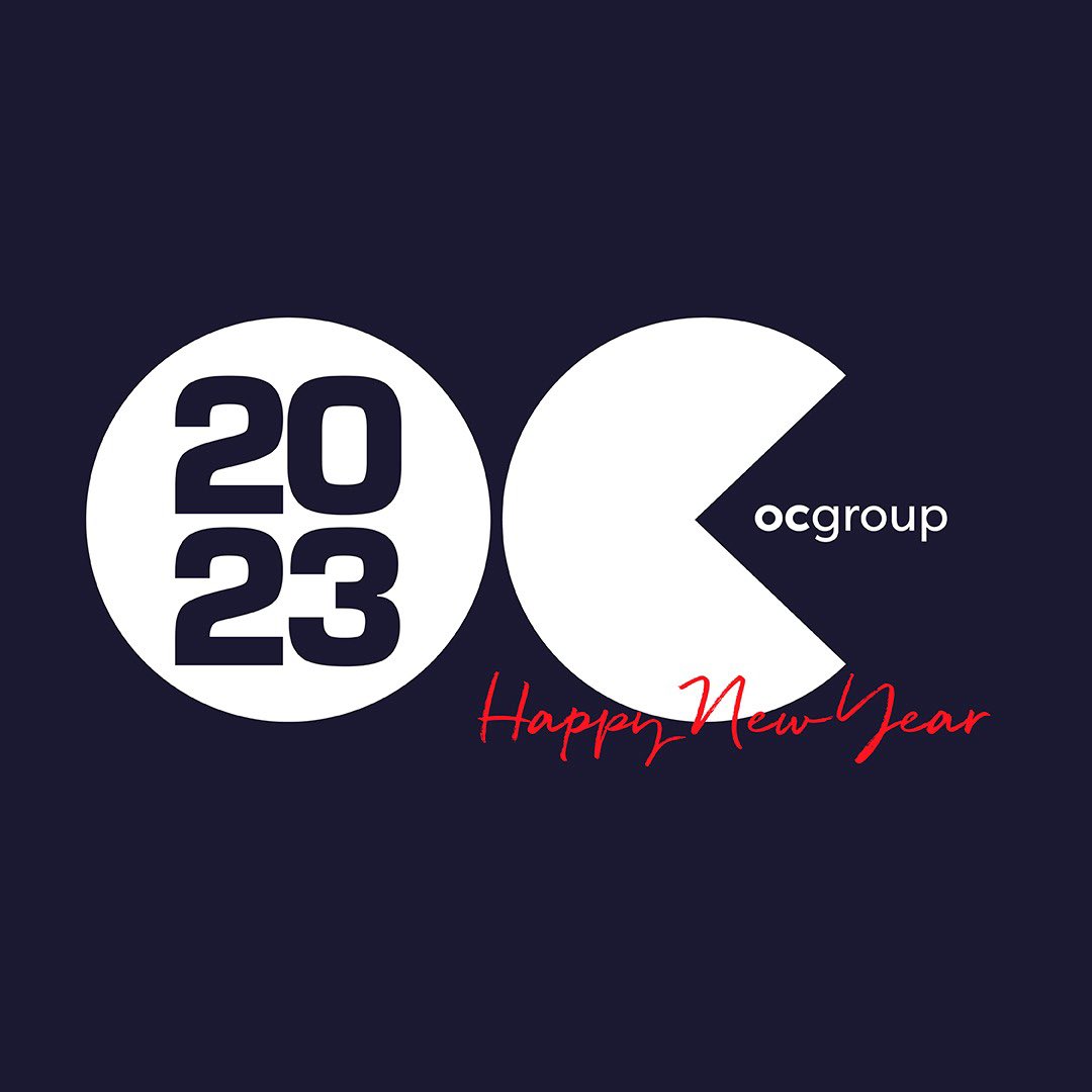 OcgroupThe's tweet photo. Happy New Year 2023 

From all the team at The OC Group

.
.
.
.
.
.
.
#happynewyear #2023 #theocgroup #oc #ocg #ocevolution  #ociscoming #ocisforourcommunity https://t.co/4zIe7Lua1F
