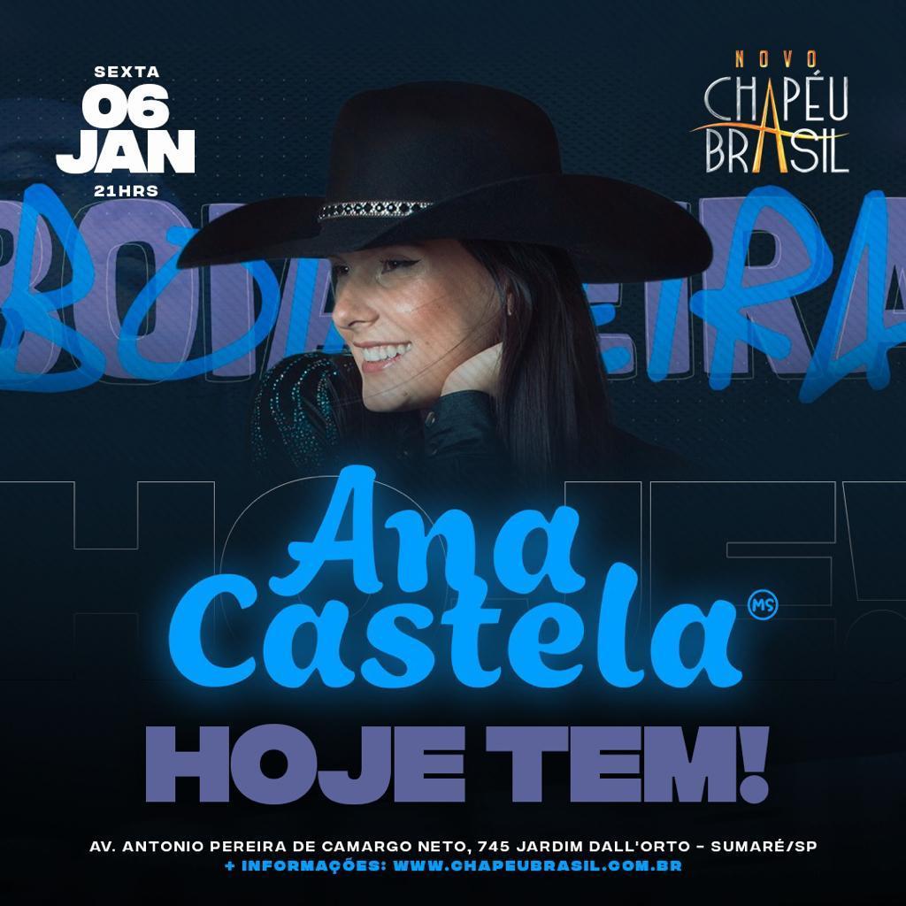 noiteemfoco's tweet photo. HOJE TEM ANA CASTELA EM SUMARÉ!!!
a boiadeira sensação chega ao Chapéu Brasil, pela primeira vez

COMPRE AGORA MESMO!!!
Só clicar em https://t.co/q6gs5pPguH

NÃO PERCA!!!

#chapeubrasil #chbr #show #sumare #campinas #noiteemfoco #anacastela https://t.co/xy37Da54DW