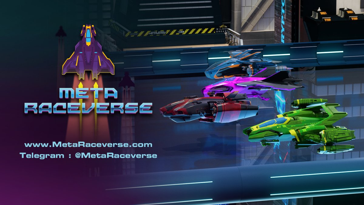 MetaRacevers's tweet photo. MetaRaceverse is a play-to-earn spaceship racing game where players and participants own parts of the game. Players can earn by playing the game or by simply owning parts of the game. All ownable parts of the game are in the form of verifiable owned NFTs.
https://t.co/1UvZSTzDlP https://t.co/QHRsii9KhN