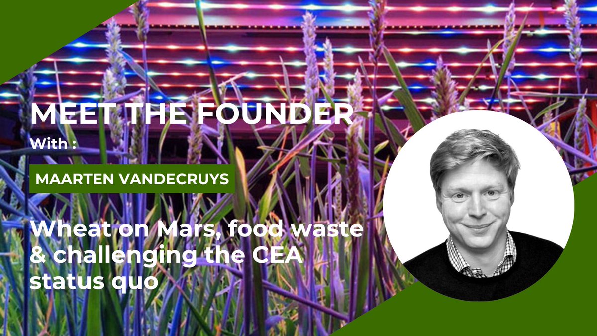 Maarten Vandecruys speaks to <a href="/AgFunder/">AgFunder</a> about UCS and where he sees #IndoorFarming going:

⚙️Importance of decide between being a #tech provider or a #grower.

🌾#Research and #sustainability.

📊 #Standardisation and #SeedGenetics.

🔗 bit.ly/3VSRItA

#AgTech #CEA