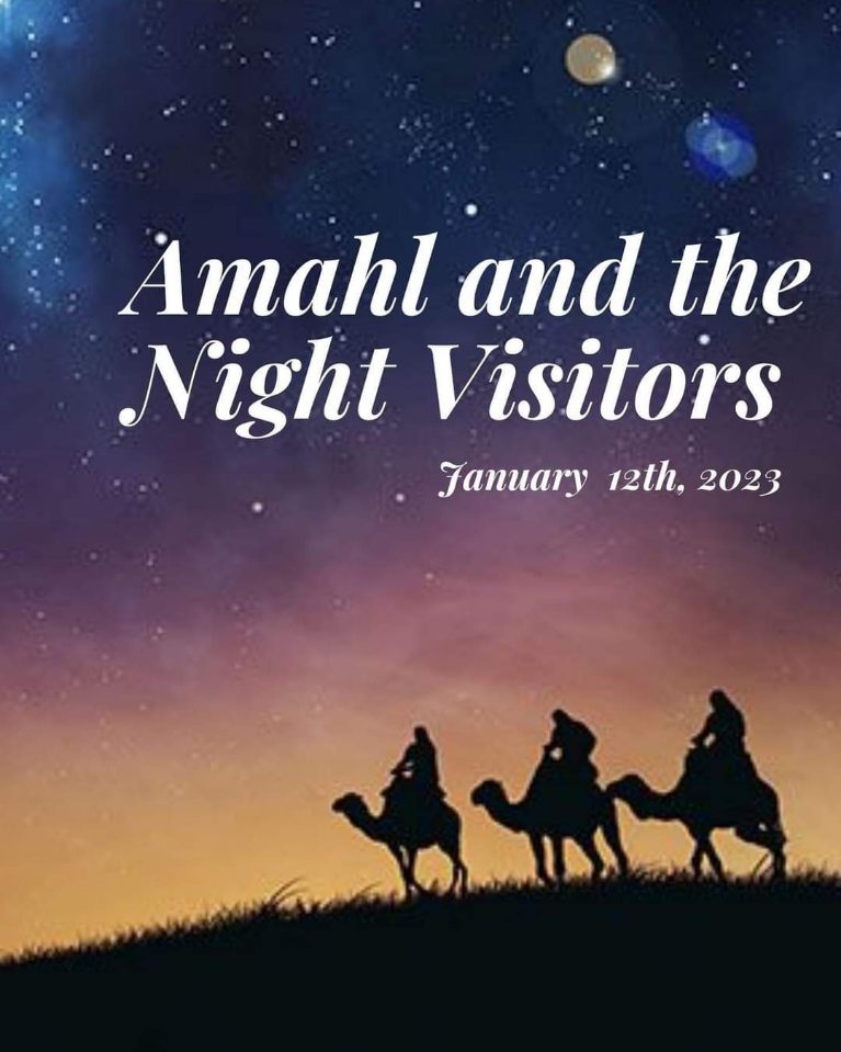 🫂♥️🎶Mezzo Soprano Linda Titone Lead Female role as Mother
Gian Carlo Menotti Christmas Opera Amahl and the Night Visitors
Tony Bennett Concert Hall
Thursday Jan 12, 5PM
Tix link below
 showtix4u.com/events/fssahs