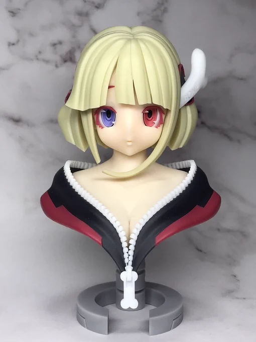 フル装備はこんな感じ。#二次元的骨格標本少女富井アンナ 