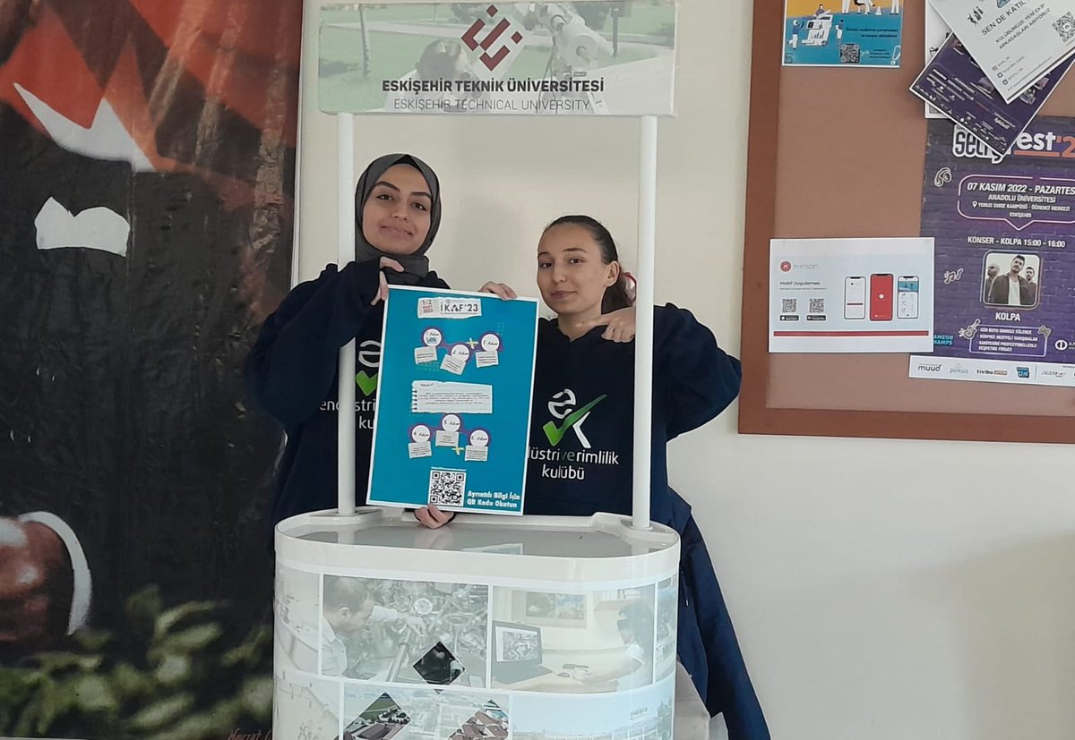 esteknikuniv's tweet photo. ESTÜ İKAF 2023’e Hazırlanıyor 

📌 Haberin tamamına aşağıdaki linkten ulaşabilirsiniz.
https://t.co/bXU7kHnJ5D
.
.
.
#estü
#ikaf
#ikaf2023
#eskisehirteknikuniversitesi
#innovationforfuture https://t.co/Cn4fA5J2Cu