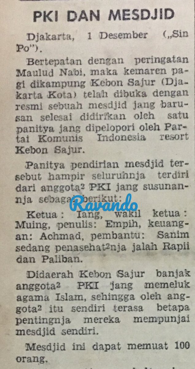 ravandolie's tweet photo. CuMA PKI yAn9 gAk $3nEnG kAlO aDa Masjid dIb@ngUn https://t.co/2rJBRaCNHs