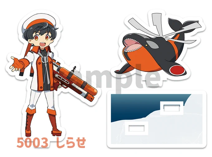 【南極おふね擬人化アクリルジオラマ】を入稿しました!歴代4隻とそれぞれに関わりある擬獣化ヘリや雪上車ペンギンのアクリルジオラマです。印刷所から届き次第BOOTHでの販売を予定しています! 