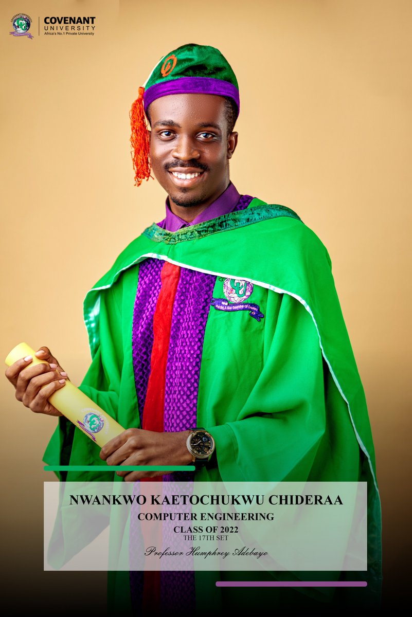 kaaeto8's tweet photo. 5 years of “God abeg” and “God punish this department”
Second Class Upper Honors ✨
4.1/5.0
B.Eng Computer Engineering 🦅🎓

Engr. KN8 has arrived 😮‍💨 
#17thsetCU https://t.co/9DVGpl1OXO