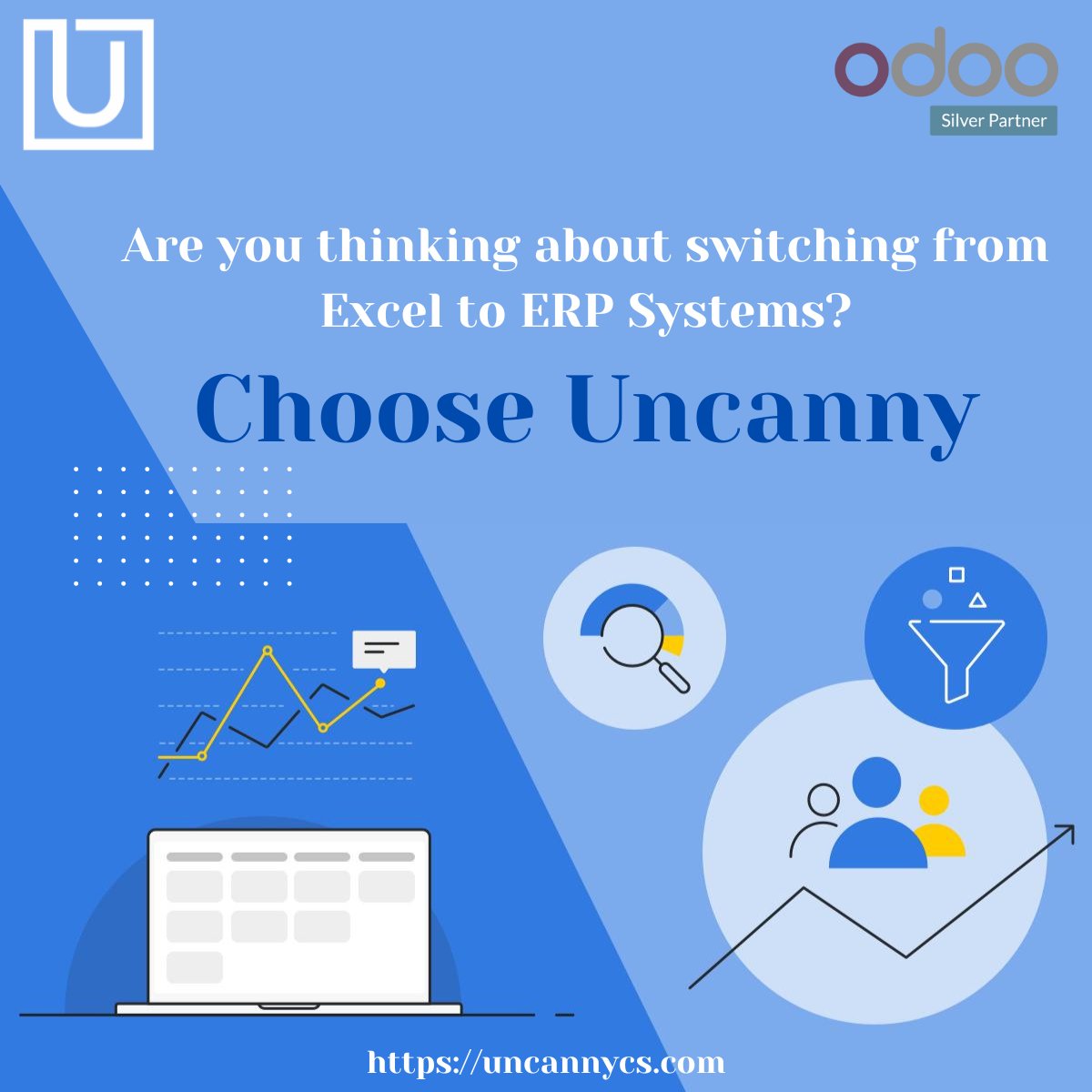 uncannycs's tweet photo. #investing your hard-money into #ERP systems could result in a profitable #business . At #Uncannycs we have a team of professionals to help you switch from tiring #Excelsheets to an advanced ERP system.
https://t.co/I144EJihvO
#Odoo #Accounting #accountant #accountingfirm https://t.co/CCdwuenktB