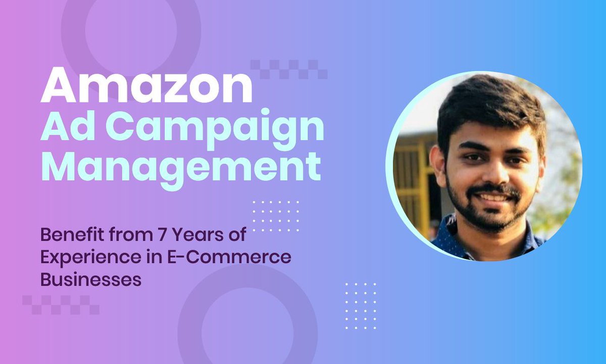 I'm now rendering my services related to E-Commerce Marketplaces like Amazon, Flipkart &amp; E-Commerce Websites.

With 7 Years of experience in E-commerce and managing accounts for USA, Singapore &amp; India marketplaces, in addition to having run my own businesses in...