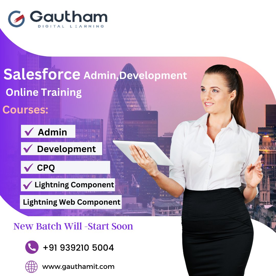 GauthamDigital1's tweet image. #SalesForceTraining #SalesForceCourse #SalesForceTrainingInstitute
#SalesForceJobs #Placementguarantee #Jobsupport