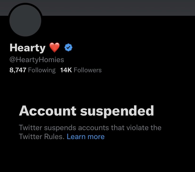 erwinThe69th's tweet photo. Waking up on this breaks my hearty ❤️‍🩹

He’s the most warm &amp; kind person I have ever met on web3 no way he did something wrong! 

@TwitterSupport #FreeHeartyHomies https://t.co/C5RwGCLdTc