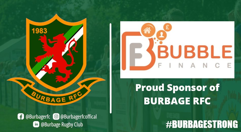 BubbleFinance's tweet photo. Very proud to sponsor our local Rugby club this year @BurbageRFC #mortgagebroker #grassroots https://t.co/tBm17wM8bx