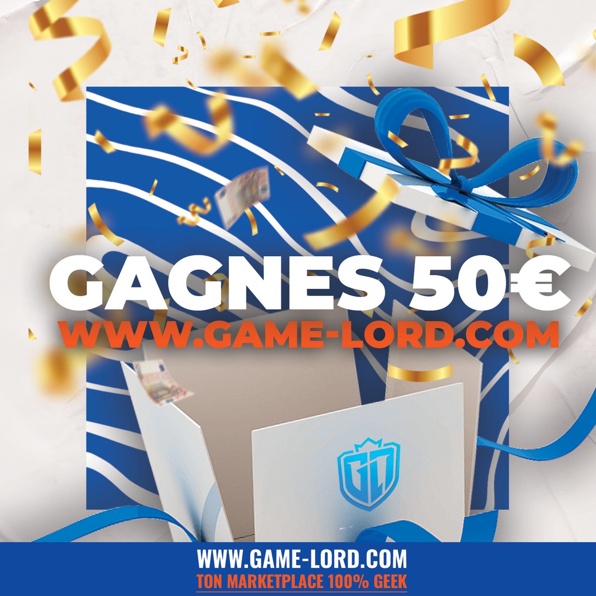 🎁 1er jeu concours 2023! Gagne un bon d'achat, tu pourras le dépenser comme bon te semble parmi les milliers d'annonces sur le site. Pour ce faire rien de plus simple: 
-Abonne toi, like le post, retweet
-Répond à la question ici: game-lord.com/fr/news/concou…
#jeuxconcours #concours