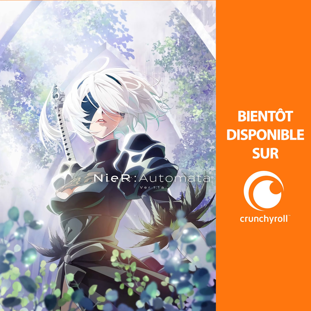 Kurokawa's tweet image. #Rappel - L'anime #NieRAutomata sera diffusé sur CrunchyRoll en #simulcast à partir du 7 janvier 🤖

Vous l'attendez ?

#NieR #YokoTaro