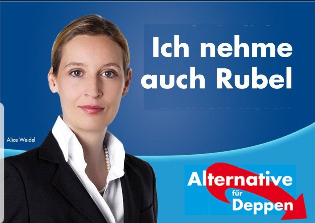 CycleFellaBerli's tweet photo. @Alice_Weidel https://t.co/i3aWAr6ZC8