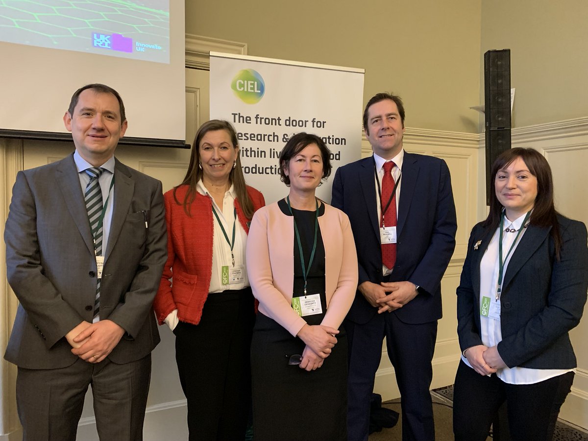 Thank you to all who came to the Agri-Tech Centres' @oxfordfarming breakfast reception. Great to be at the #OFC23 and to see such an interest in #agritech and the work of @Agrimetrics @agriepi @CHAPAgriTech and @CIELivestock1