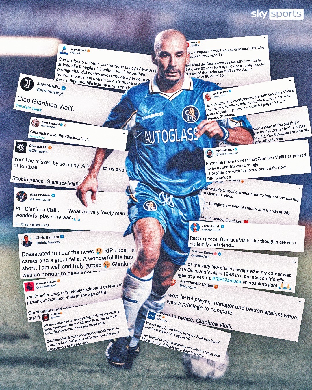 Gianluca Vialli - Player profile