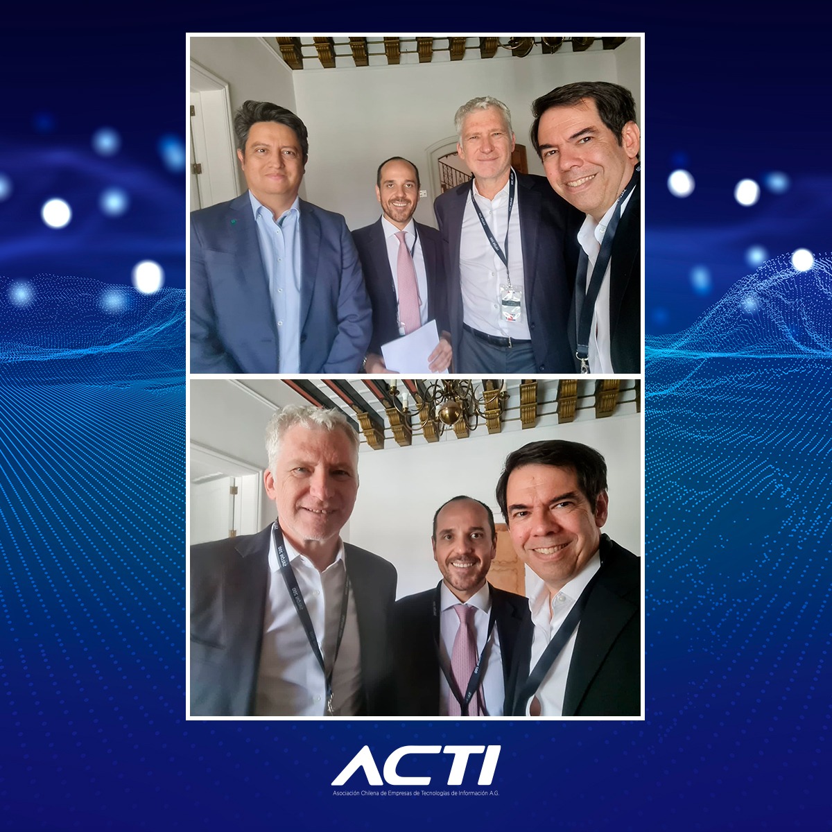 ACTI presentó su feedback respecto al borrador de la Política Nacional de Ciberseguridad ante el Comité Interministerial de Ciberseguridad, junto al coordinador nacional de ciberseguridad Daniel Álvarez. Asistieron x ACTI <a href="/tdesaint/">thierry desaintpierre</a>, presidente; Carlos Bustos y Rodrigo Ríos.