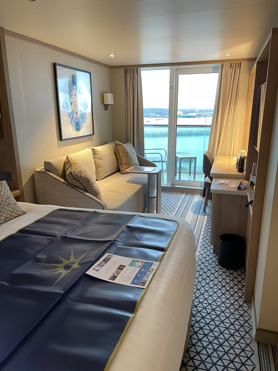 We’re finally onboard @pandocruises Arvia! 15 nights to the Caribbean! Let’s go… #arvia #helloarvia