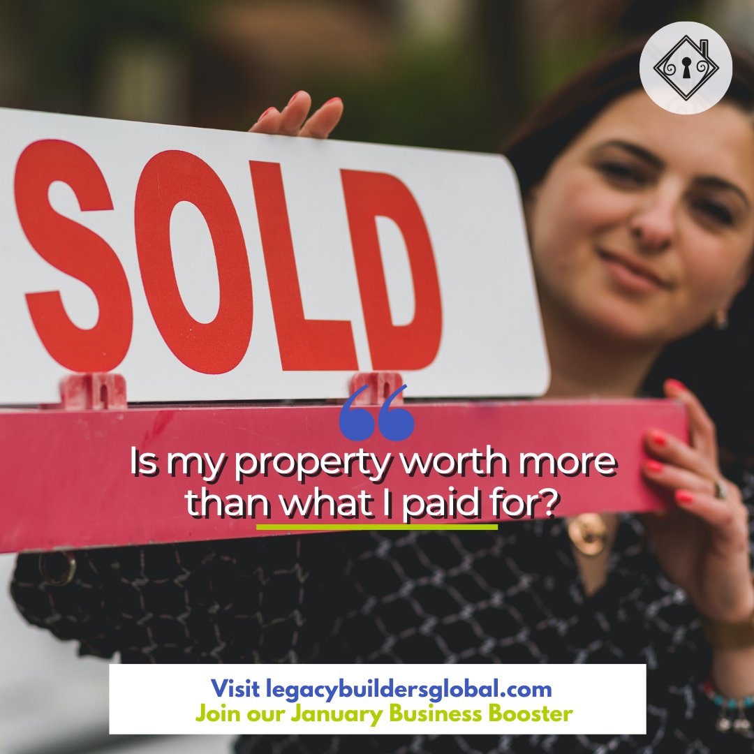 LBGlobal_'s tweet photo. To determine the value of your property, you can:

1. Look at comparable sales in your area
2. Use online tools that can help you estimate the value of your property.
3. Hire a professional appraiser. https://t.co/Xmo2pEQhI3