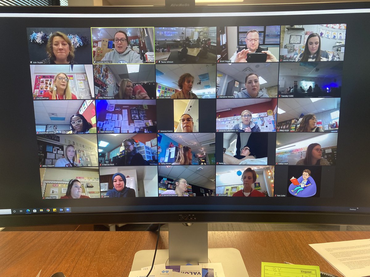 I am loving being part of the Character Award Zoom at Indian Creek this morning! A focus on empathy! <a href="/ICBobcats/">@ICBobcats</a> <a href="/olatheschools/">Olathe Public Schools</a> #OPSforTheirFuture