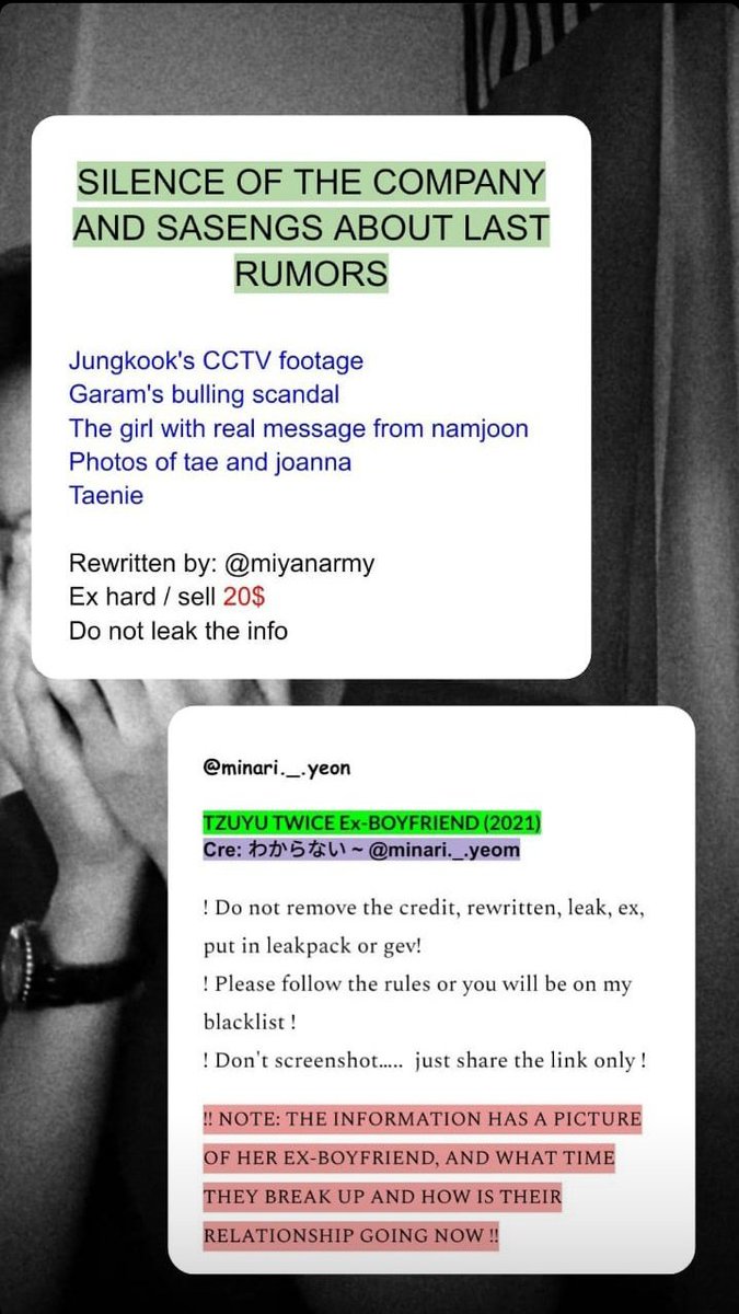 darkdrowxx's tweet photo. if you want this info, let's ex/sell with meee

#sasaengsell #sasaenginfo #sasaeng #sasaengleak #사생 #sell #ex #info #ssng #saseng #sasaengnct #sasaengfans #sasaengfan #sasaengleaks #sasaengkpop #sasaengexo #sasaengnumbers https://t.co/mnXfK8OPKm
