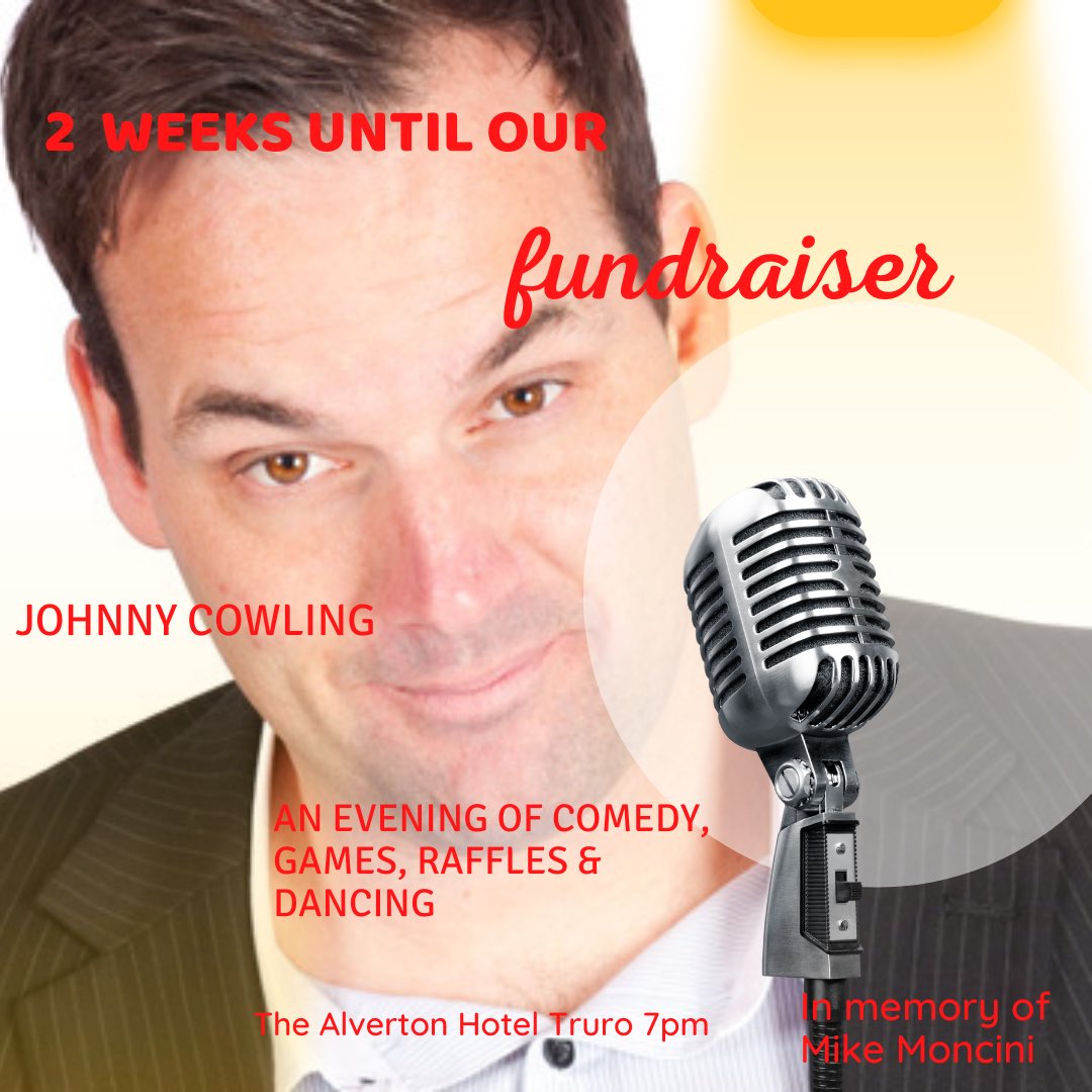 Swasag1's tweet photo. Just 2 weeks until our fundraiser with @johnnycowling raising awareness and funds for #SWASAG in memory of Helen & Julies’s dad Mike Moncini #charity #mesothelioma #asbestos #soldout https://t.co/Mfsnas6il7