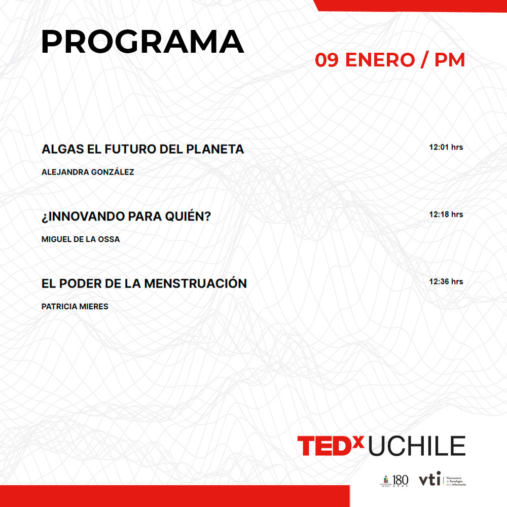 tedxuchile's tweet photo. Quieres asistir a las charlas TEDxUchile, inscríbete en: 
https://t.co/ZtJiTIeRDX https://t.co/8ZePNfoyqX