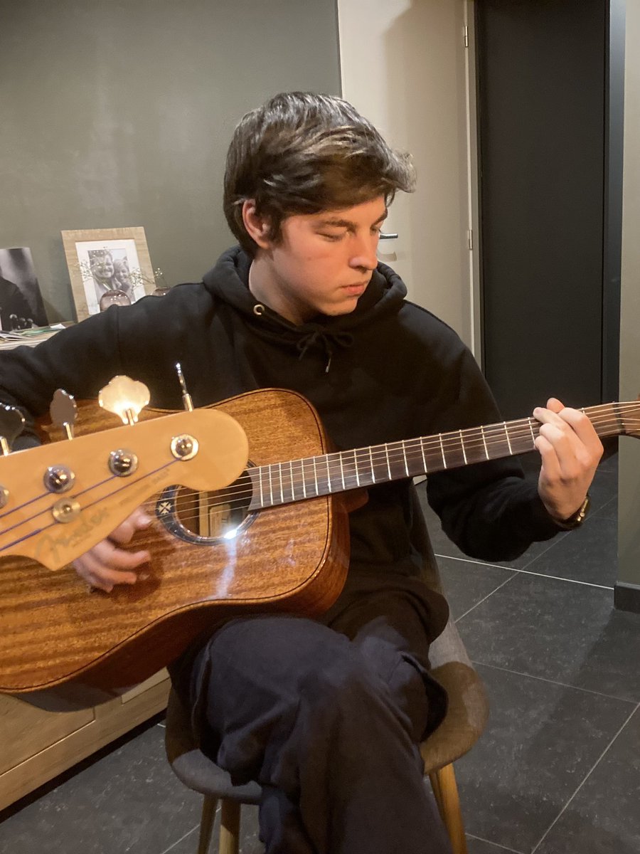 I’m super proud, my grandson plays The river for me !