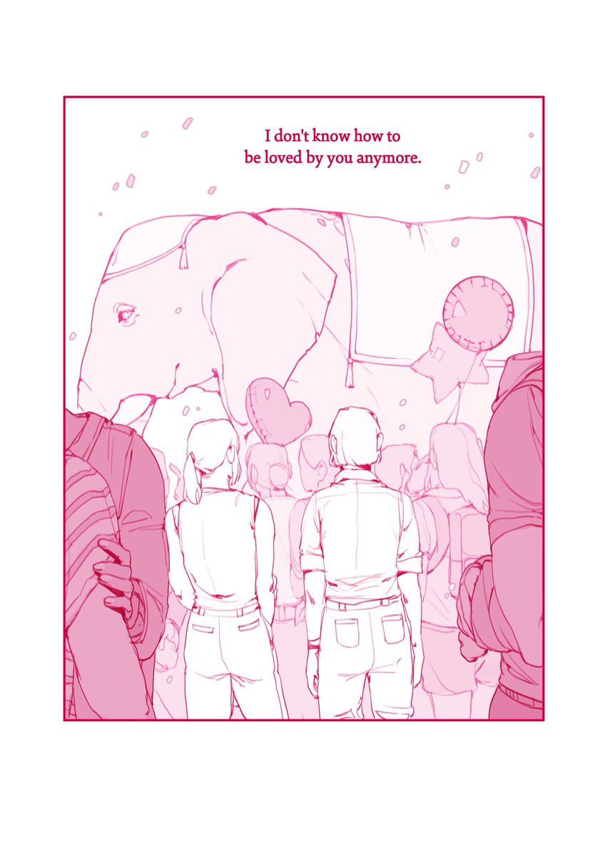 the parade. (1/2)

a short comic about when love dies slow. 