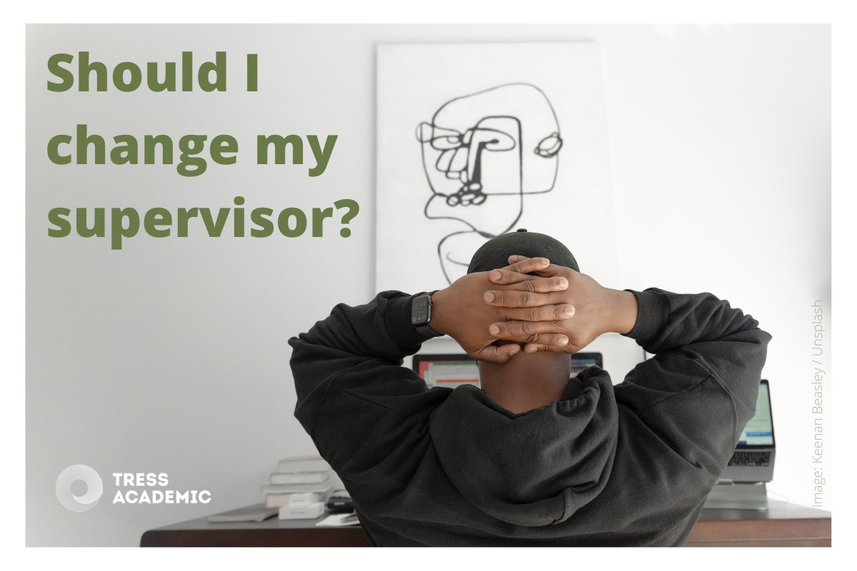 TressAcademic's tweet photo. Are you considering changing your supervisor?
Not sure whether it's possible?
Not sure how to do it?
Will it help your problems?
We can't take the decision for you but we wrote an article to help you further: https://t.co/RQ7X6O7emI
#supervision #phd #smartacademicsblog https://t.co/R4PW9k3Jy4