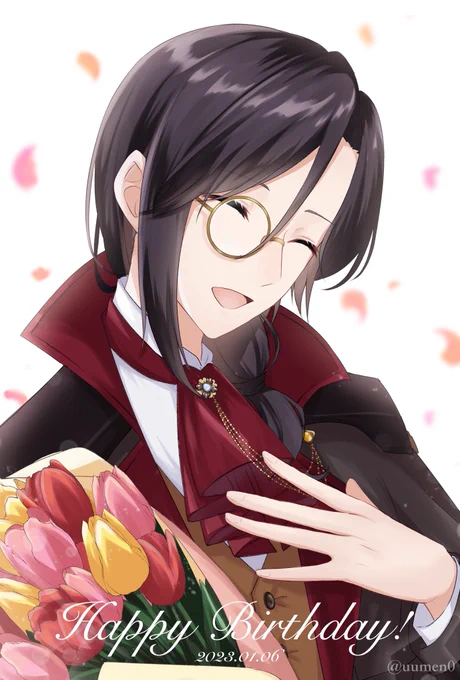 お誕生日おめでとうございます!!!!!素敵な一年になりますように…!#シェリンの証拠品#シェリン誕生日2023 