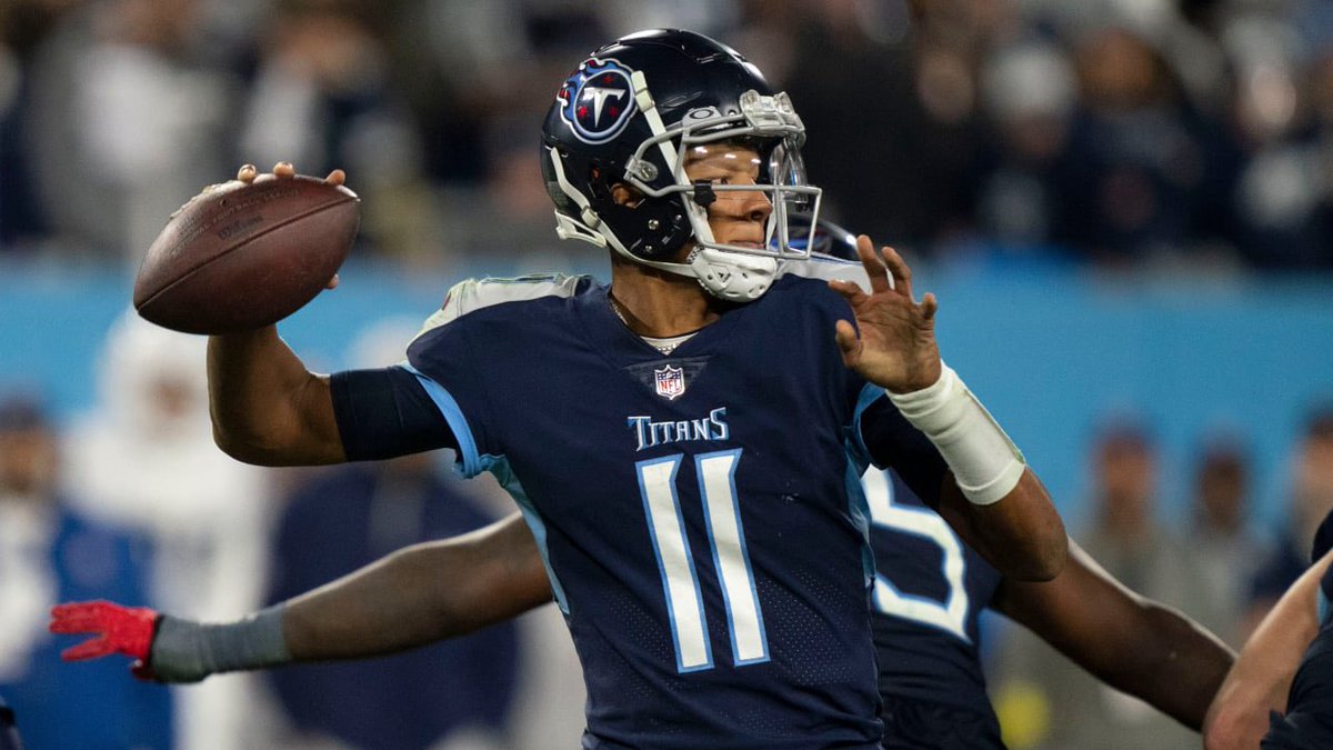 VolBandit3's tweet photo. Future Titans Hall of Famer Joshua Dobbs needs just 647 passing touchdowns Saturday night Vs Jacksonville to tie Tom Brady for the NFL all time passing touchdown record!🤞🏼 https://t.co/X4O3TuAsfF