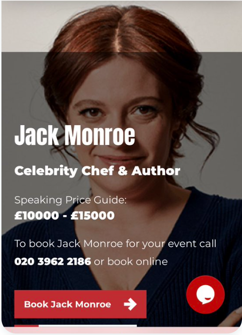 NikkiPilkington's tweet photo. If you find yourself in dire straits or poverty, get yourself on the books of a talent agency and be charged out at £10,000 - £15,000 per gig...
One of these is not like the other...
#ThriftyKitchen #JackMonroeTips https://t.co/ErhzSnANXe