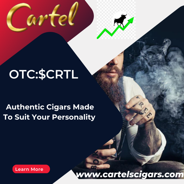 jak_maikal's tweet photo. Since the consumer deserves the best, Cartel Blue Inc. $CRTL only provides the highest-quality cigars. The cartel provides its clients with high-quality products by using the best leaves.
$SPY $AMC $TXTM $QQQ $TSLA
#smallcaps #micrcaps #pennystocks https://t.co/XvwSwtX0lK