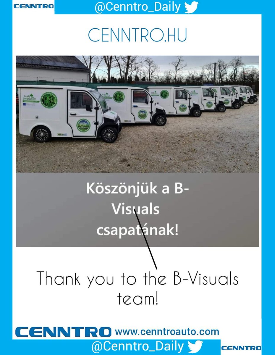 _X_Alex_'s tweet photo. #CENN #CENNTRO $CENN
#ELECTRICVEHICLES ⚡️#EV
#NEIBOR150
#BVISUALS
#CENNTROHUNGARY 🇭🇺
Link:
https://t.co/tyFdNfXikh
Link:
https://t.co/1FjgYf5UQI
Vehicles ready for a company
Dated 5th January 2023
https://t.co/1LOz48QY03 https://t.co/5yAxVtoqgM
