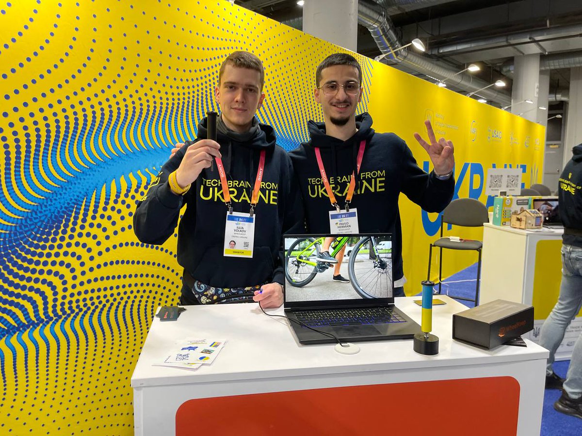 WheelKeep, a #startup from Noosphere #Engineering School Dnipro lab, is now representing #Ukraine at  #CES! 
We wish good luck to the project team!
You can visit the Ukrainian startup zone at booth #61457.