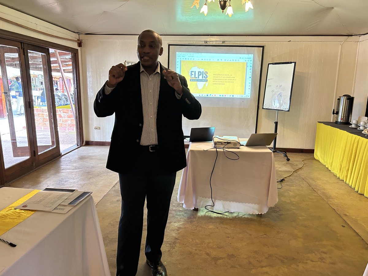 ElpisAfrica's tweet photo. In November, Samuel Kimani presented to copper &amp; cobalt mining cooperatives in Congo. Our team visited their mine sites to conduct needs assessments with the goal of delivering customizable equipment &amp; services that meet their needs and budget. #mining #sustainability #africa https://t.co/4ANc845sXe