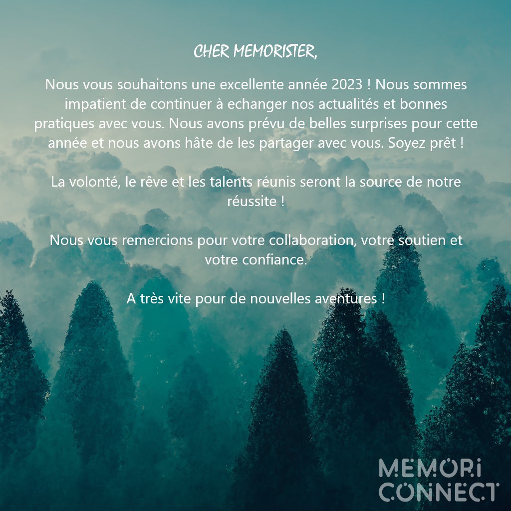 Memori Connect tweet media