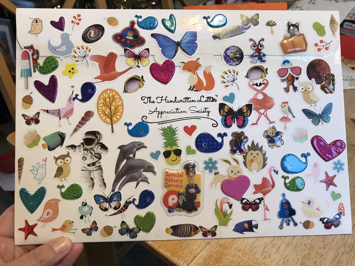 letterappsoc's tweet photo. Mindful stickering, of sorts… (certain my Mum will love it!) #StickerFriday 😁💌 https://t.co/f72i29GtBL
