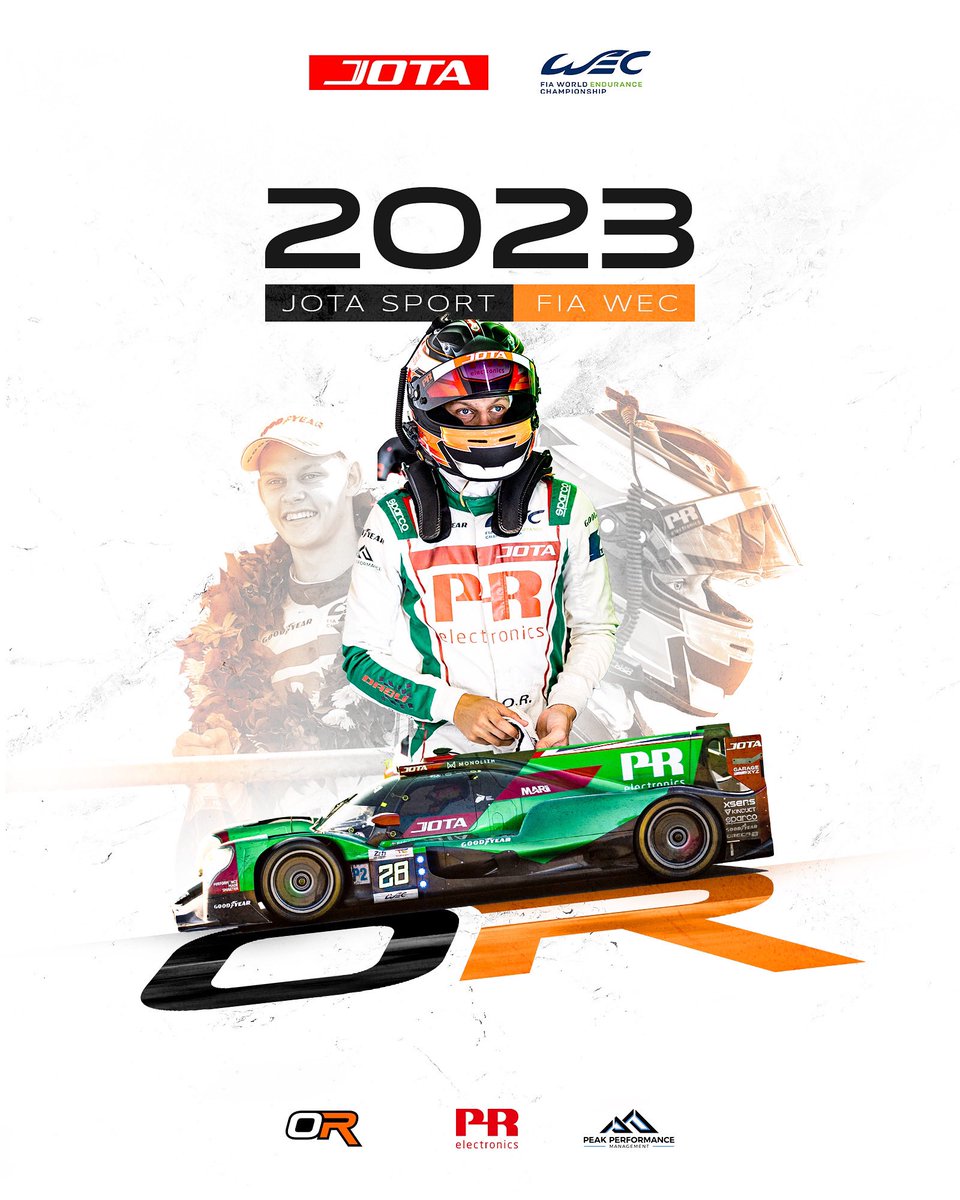 oliverrasoff's tweet photo. 🚨Finally out! 

Returning in 2023 with @jota_sport in @fiawec_official!

I can’t wait for it to start 🚦🏎️

#jota #wec #lmp2 #racing #lemans #2023 #ppm #prelectronics https://t.co/Jya6mgYM6X
