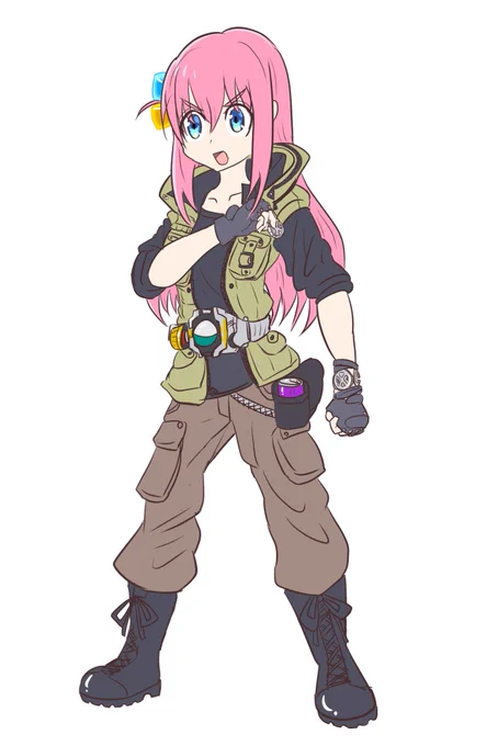 後藤ちゃん #ぼっち・ざ・ろっく #仮面ライダーオーズ 