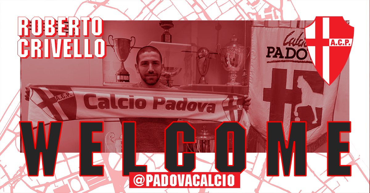 PadovaCalcio's tweet photo. Il Calcio #Padova rende noto che è stato formalizzato il trasferimento in prestito fino al 30 giugno 2023 del terzino sinistro classe 1991 Roberto #Crivello dal #Palermo Football Club.
https://t.co/3nMPJfz1JK https://t.co/lgn4Q33DmT