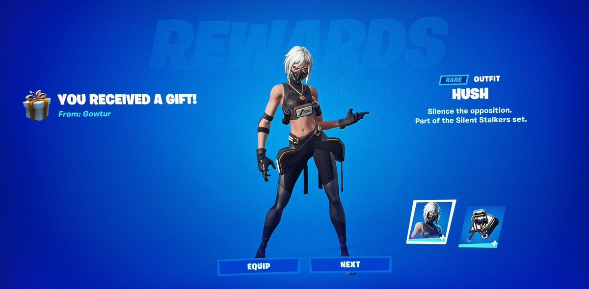 sarmsfr's tweet photo. Tysm for the Hush skin @GowturServices #gowturislegit https://t.co/c5I2KYUCRZ